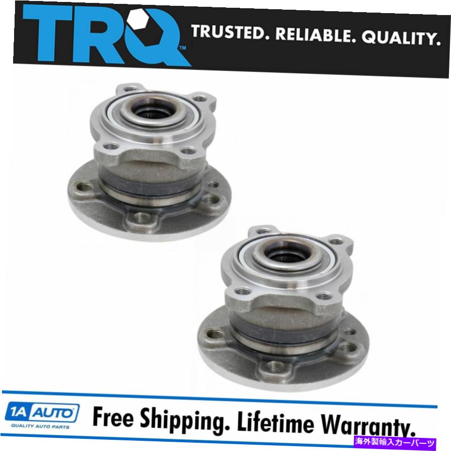 Wheel Hub Bearing TRQリアホイールベアリング＆ハブアセンブリペアAWDボルボXC60のRHサイド TRQ Rear Wheel Bearing & Hub Assembly Pair LH RH Sides for AWD Volvo XC60【並行輸入品】