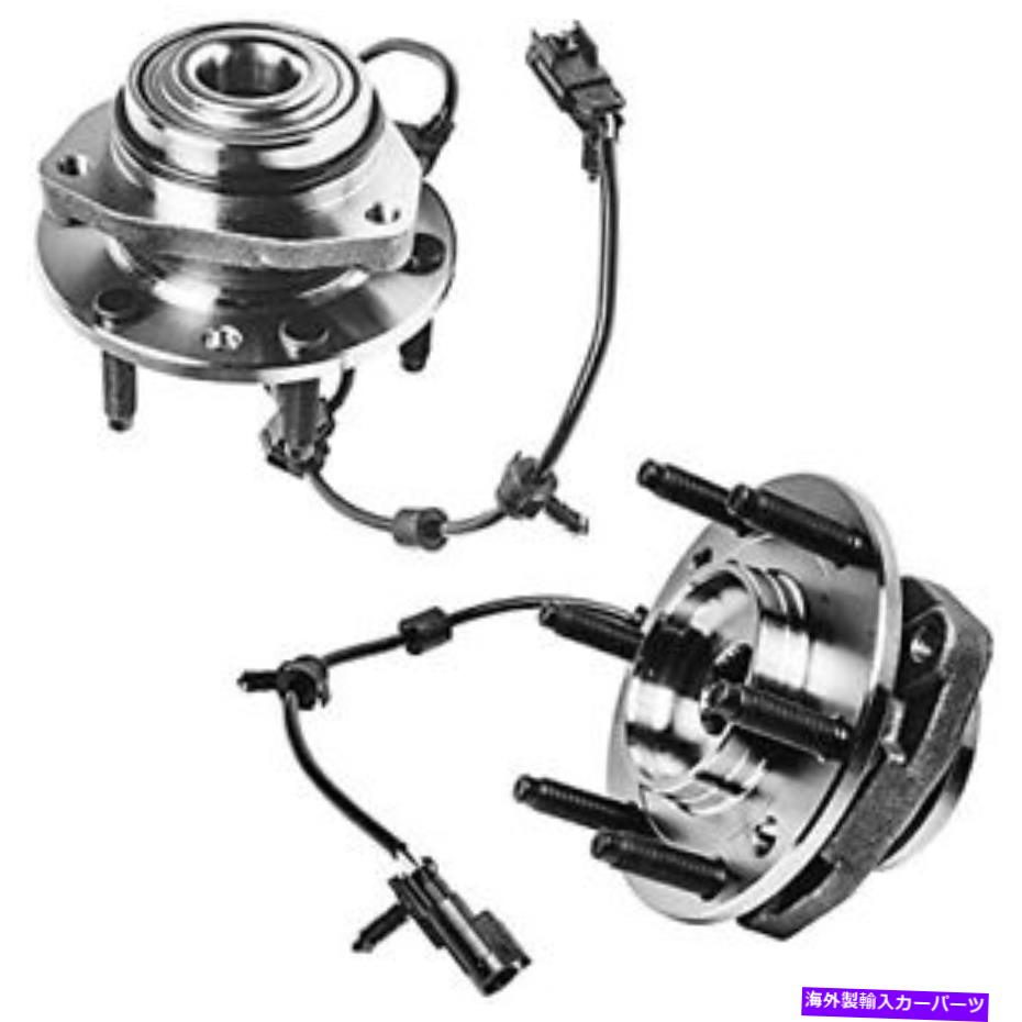 Wheel Hub Bearing デトロイト車軸 - シボレーの先駆者のためのフロントホイールベアリングハブアセンブリ交換... Detroit Axle - Front Wheel Bearing Hub Assembly Replacement for Chevy Trailbl...【並行輸入品】 52,668円