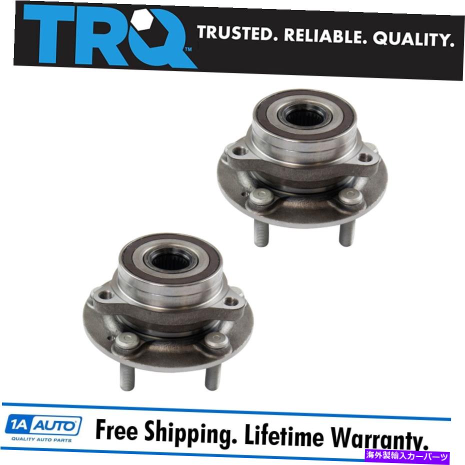 Wheel Hub Bearing TRQフロントホイールベアリング＆ハブアセンブリLH RHキットヒュンダイキアのペア TRQ Front Wheel Bearing & Hub Assembly LH RH Kit Pair for Hyundai Kia【並行輸入品】