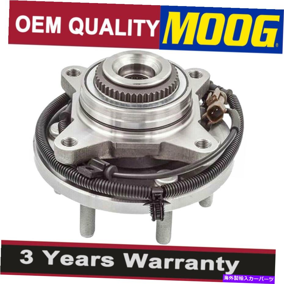 Wheel Hub Bearing 2015年2016年2017年フォードF-150 6ラグ4x4 w/ absのムーグフロントホイールベアリング＆ハブ MOOG Front Wheel Bearing & Hub for 2015 2016 2017 Ford F-150 6-Lug 4X4 w/ ABS【並行輸入品】