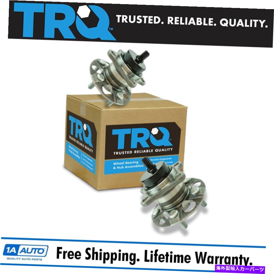 Wheel Hub Bearing PriusのTRQ後輪ベアリング&ハブアセンブリドライバーと助手席側ペア TRQ Rear Wheel Bearing & Hub Assemblies Driver & Passenger Side Pair for Prius【並行輸入品】