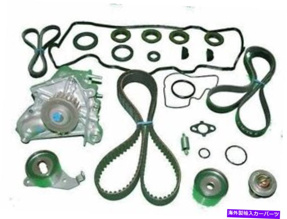 Water Pump トヨタRAV4 1996 1997シールベルトテンショナー用タイミングベルトアイシンウォーターポンプキット Timing Belt Aisin Water Pump Kit FOR Toyota Rav4 1996 1997 Seal Belts TENSIONERS【並行輸入品】