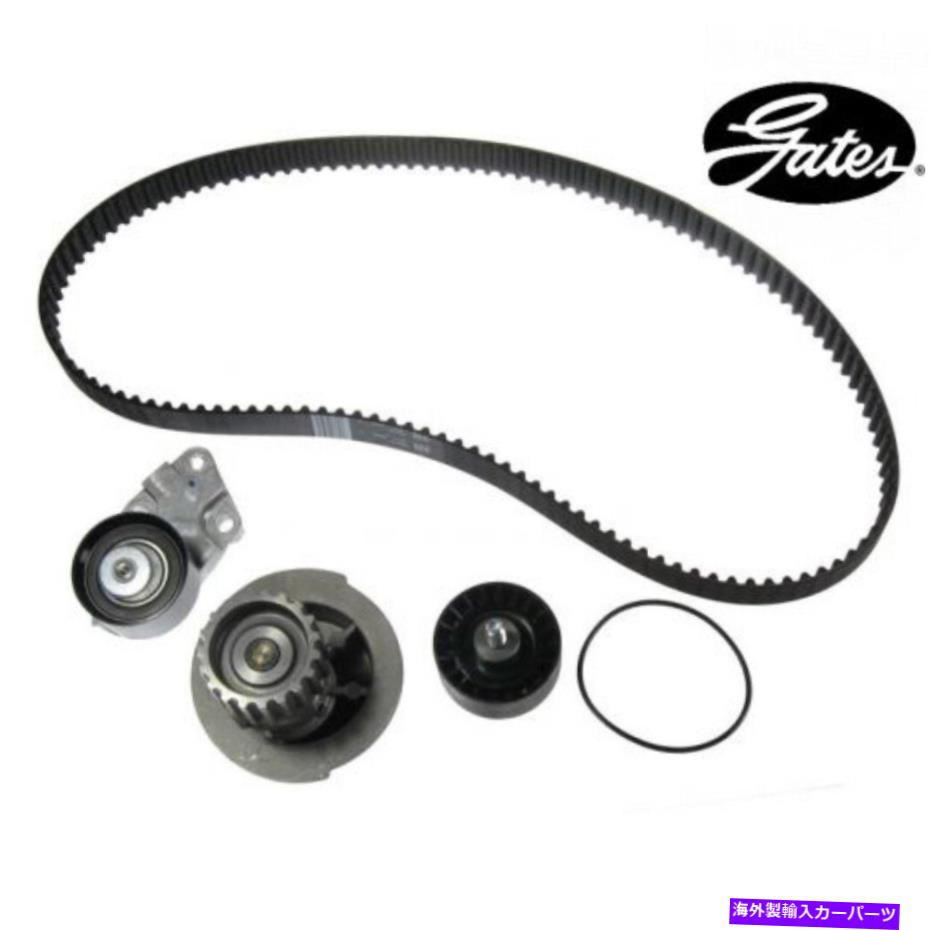 Water Pump Chevy Aveoのゲート2004-2008タイミングベルトコンポーネントキット| W/ウォーターポンプ Gates For Chevy Aveo 2004-2008 Timing Belt Component Kit | w/ Water Pump【並行輸入品】