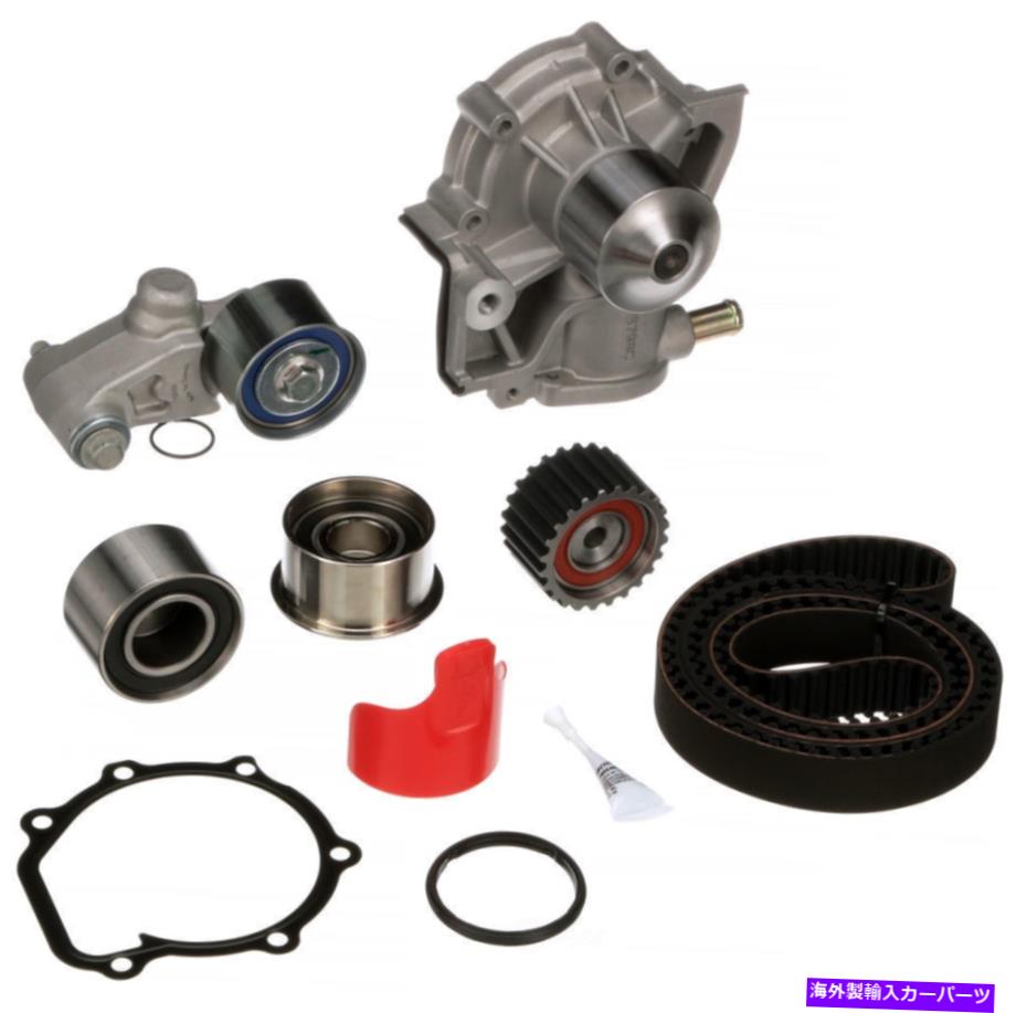 Water Pump ウォーターポンプゲートを備えたエンジンタイミングベルトキットTCKWP307 Engine Timing Belt Kit with Water Pump Gates TCKWP307【並行輸入品】