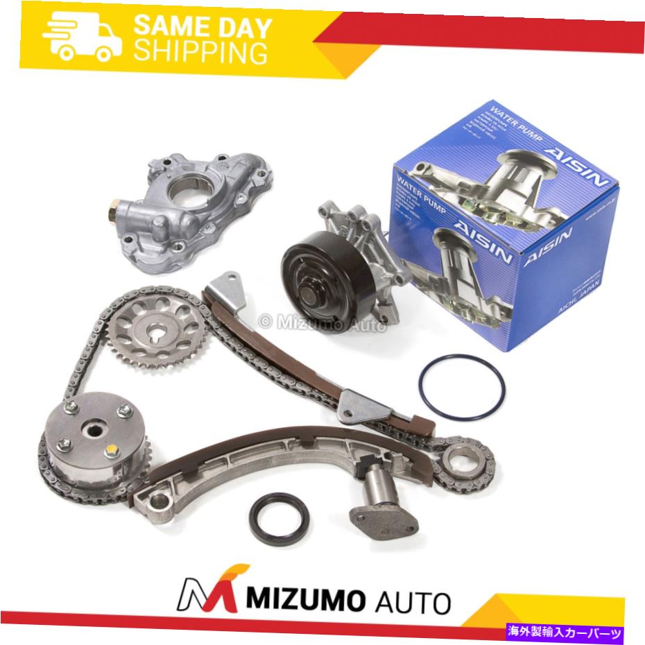 Water Pump タイミングチェーンキットVVTギアアイシンウォーターオイルポンプフィット00-08トヨタシボレー Timing Chain Kit VVT Gear AISIN Water Oil Pump Fit 00-08 Toyota Chevrolet【並行輸入品】