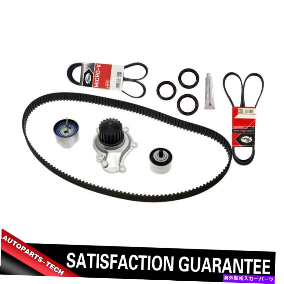 Water Pump 11 PCSゲートタイミングベルトキット水ポンプクライスラーPTクルーザー2.4L 2001-02 11 PCS Gates Timing Belt Kit Water Pump For CHRYSLER PT CRUISER 2.4L 2001-02【並行輸入品】