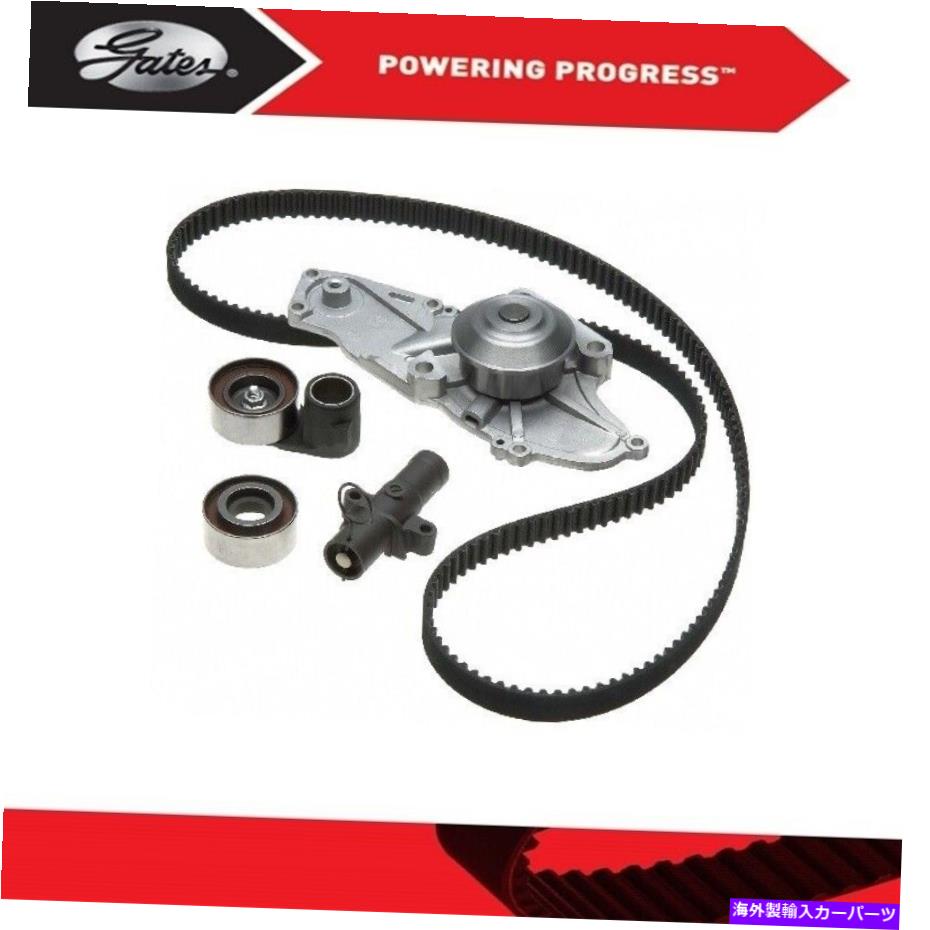 Water Pump 2006-2014 Honda Ridgeline V6-3用のウォーターポンプ付きゲートエンジンタイミングベルトキット。 GATES Engine Timing Belt Kit With Water Pump for 2006-2014 Honda Ridgeline V6-3.【並行輸入品】