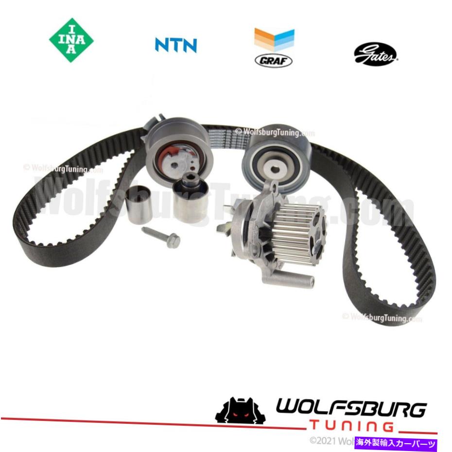 Water Pump CBEA CJAA、アウディ＆フォルクスワーゲンディーゼルジェッタゴルフA3ポンプ付きタイミングベルトセット CBEA CJAA, AUDI & Volkswagen Diesel Jetta Golf A3 Timing Belt Set with Pump【並行輸入品】