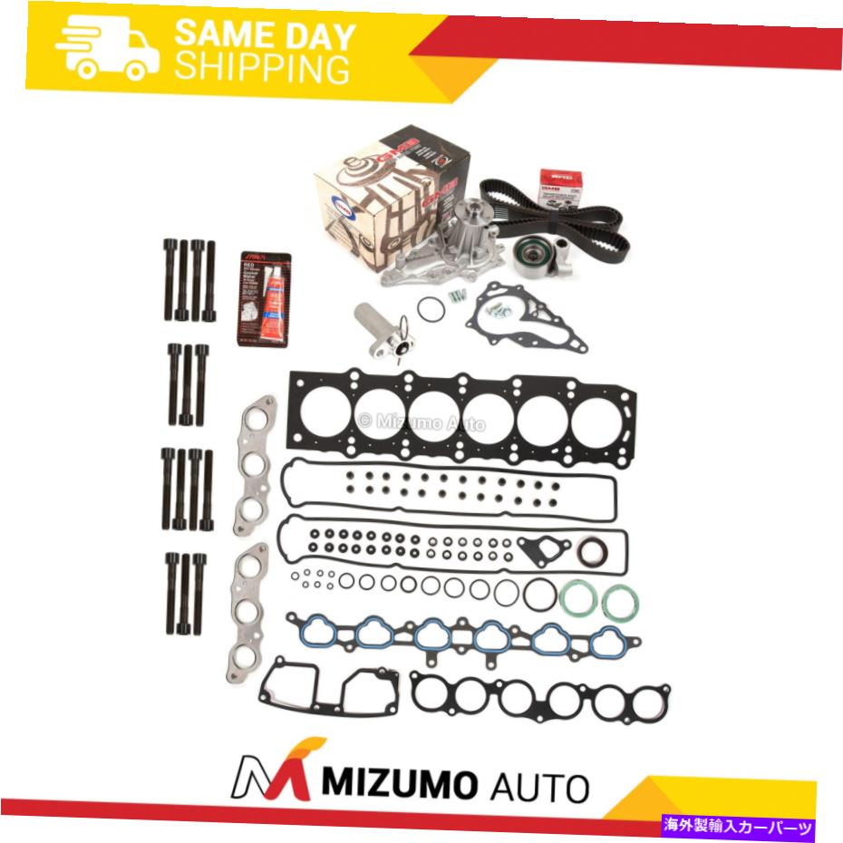 Water Pump ヘッドガスケットセットタイミングベルトキットウォーターポンプフィット98-05レクサスIS300 GS300 2JZGE Head Gasket Set Timing Belt Kit Water Pump Fit 98-05 Lexus IS300 GS300 2JZGE【並行輸入品】｜Us Custom Parts Shop USDM