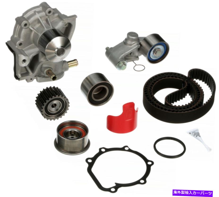 Water Pump 02-05 Forester TCKWP304CN用のウォーターポンプ付きゲートエンジンタイミングベルトキット Gates Engine Timing Belt Kit with Water Pump for 02-05 Forester TCKWP304CN【並行輸入品】