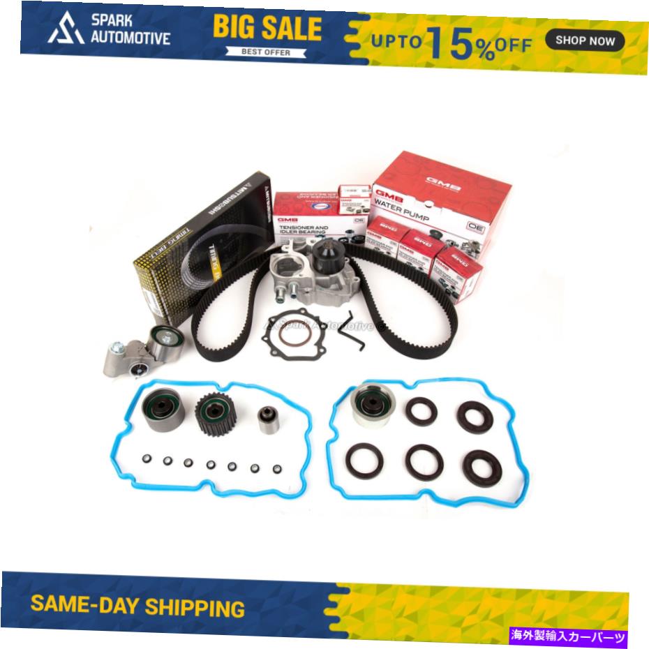 Water Pump タイミングベルトキットウォーターポンプバルブカバーガスケットフィットスバルターボ2.5L EJ255 EJ257 Timing Belt Kit Water Pump Valve Cover Gasket Fit Subaru Turbo 2.5L EJ255 EJ257【並行輸入品】