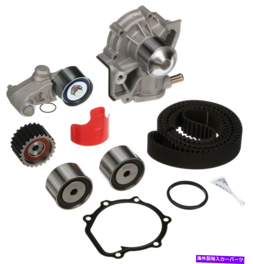 Water Pump ウォーターポンプゲートを備えたエンジンタイミングベルトキットTCKWP277A Engine Timing Belt Kit with Water Pump Gates TCKWP277A【並行輸入品】