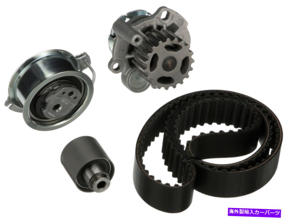 Water Pump 2004年から2005年のフォルクスワーゲンパサート2.0Lウォーターポンプゲート付きタイミングベルトキット For 2004-2005 Volkswagen Passat 2.0L Eng Timing Belt Kit with Water Pump Gates【並行輸入品】