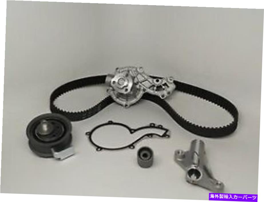 Water Pump A4、A4 Quattro、Passat TCKWP317用のウォーターポンプ付きゲートエンジンタイミングベルトキット Gates Engine Timing Belt Kit with Water Pump for A4, A4 Quattro, Passat TCKWP317【並行輸入品】