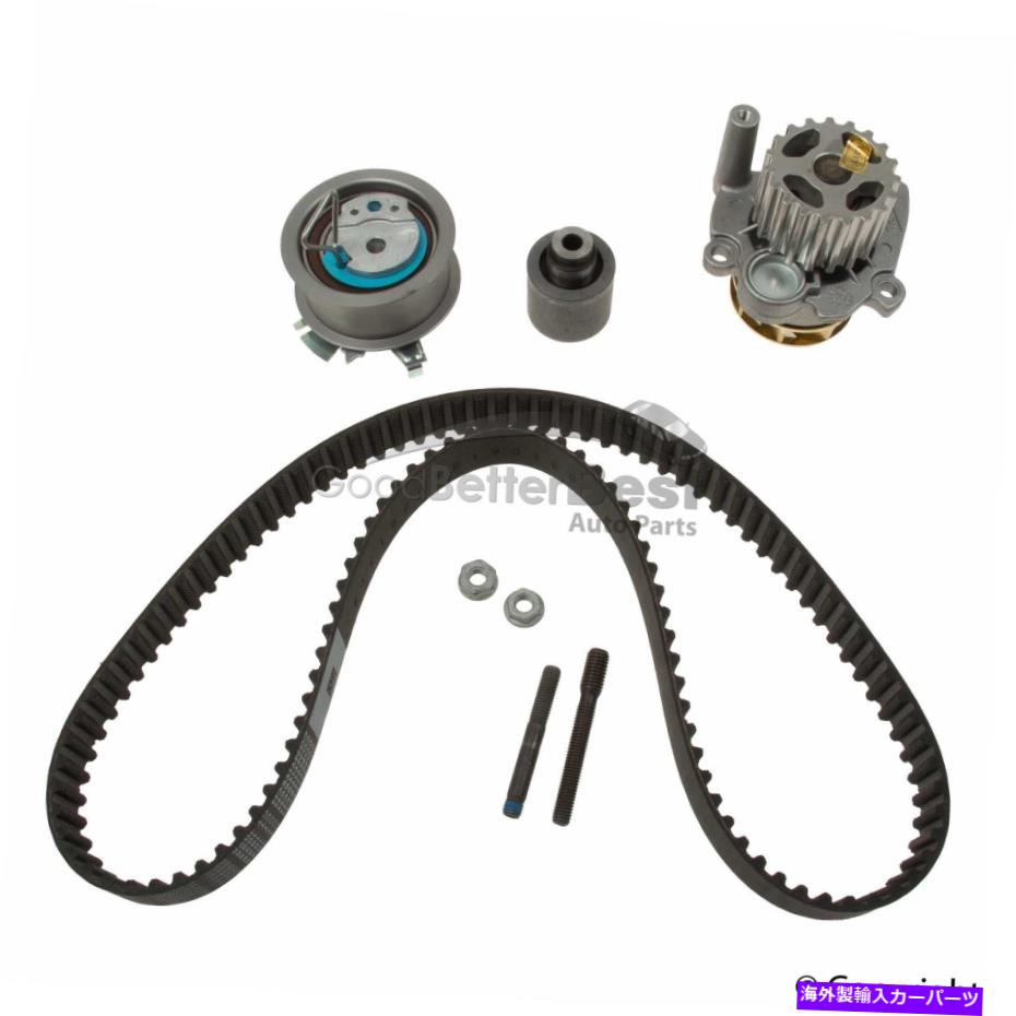 Water Pump ウォーターポンプ付きの1つの新しいHEPUエンジンタイミングベルトキットPK05650フォルクスワーゲンVW One New Hepu Engine Timing Belt Kit with Water Pump PK05650 for Volkswagen VW【並行輸入品】