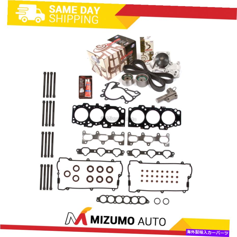 Water Pump ヘッドガスケットセットタイミングベルトキットウォーターポンプフィット01-03ヒュンダイKIA G6BA Head Gasket Set Timing Belt Kit Water Pump Fit 01-03 Hyundai Kia G6BA【並行輸入品】｜Us Custom Parts Shop USDM 83,369円