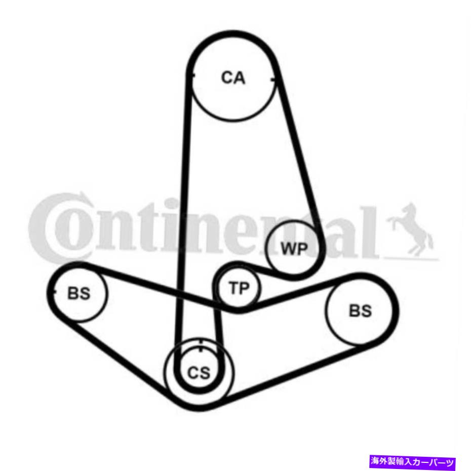 Water Pump ウォーターポンプ付きContitechタイミングベルトキットCT1001WP2Pro Contitech Timing Belt Kit With Water Pump CT1001WP2PRO【並行輸入品】