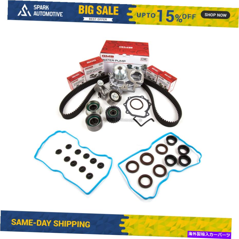 Water Pump タイミングベルトキットウォーターポンプバルブカバーガスケットフィット06-12スバル2.5 SOHC EJ253 Timing Belt Kit Water Pump Valve Cover Gasket Fit 06-12 Subaru 2.5 SOHC EJ253【並行輸入品】