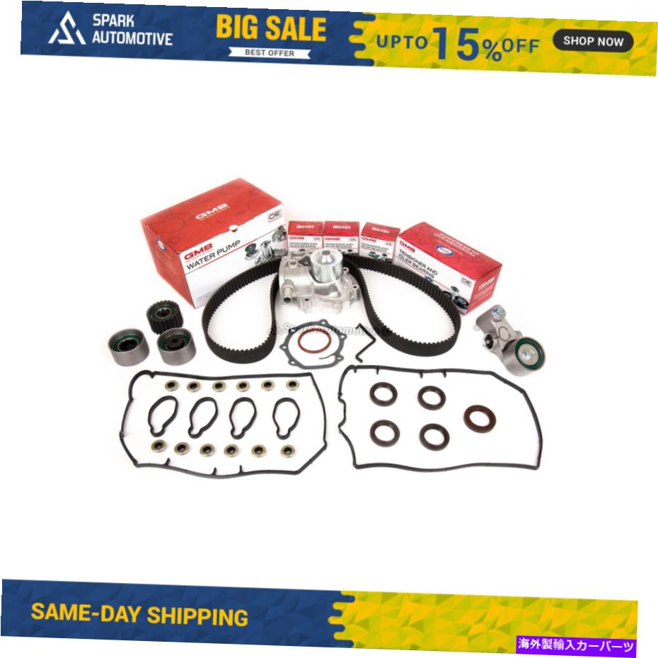 Water Pump タイミングベルトキットウォーターポンプバルブカバーフィット98-99スバルインプレッサレガシーDOHC EJ25 Timing Belt Kit Water Pump Valve Cover Fit 98-99 Subaru Impreza Legacy DOHC EJ25【並行輸入品】