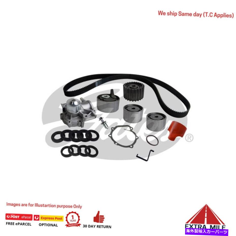 Water Pump Subaru Impreza Estate Wagon Plus G10GF EJ18E TCKW用のウォーターポンプ付きタイミングキット Timing Kit With Water Pump for Subaru Impreza Estate Wagon Plus G10GF EJ18E TCKW【並行輸入品】