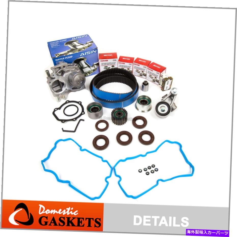 Water Pump フィット04-14スバル2.5Lターボパフォーマンスタイミングベルトアイシンウォーターポンプバルブカバー Fit 04-14 Subaru 2.5L Turbo Performance Timing Belt AISIN Water Pump Valve Cover【並行輸入品】