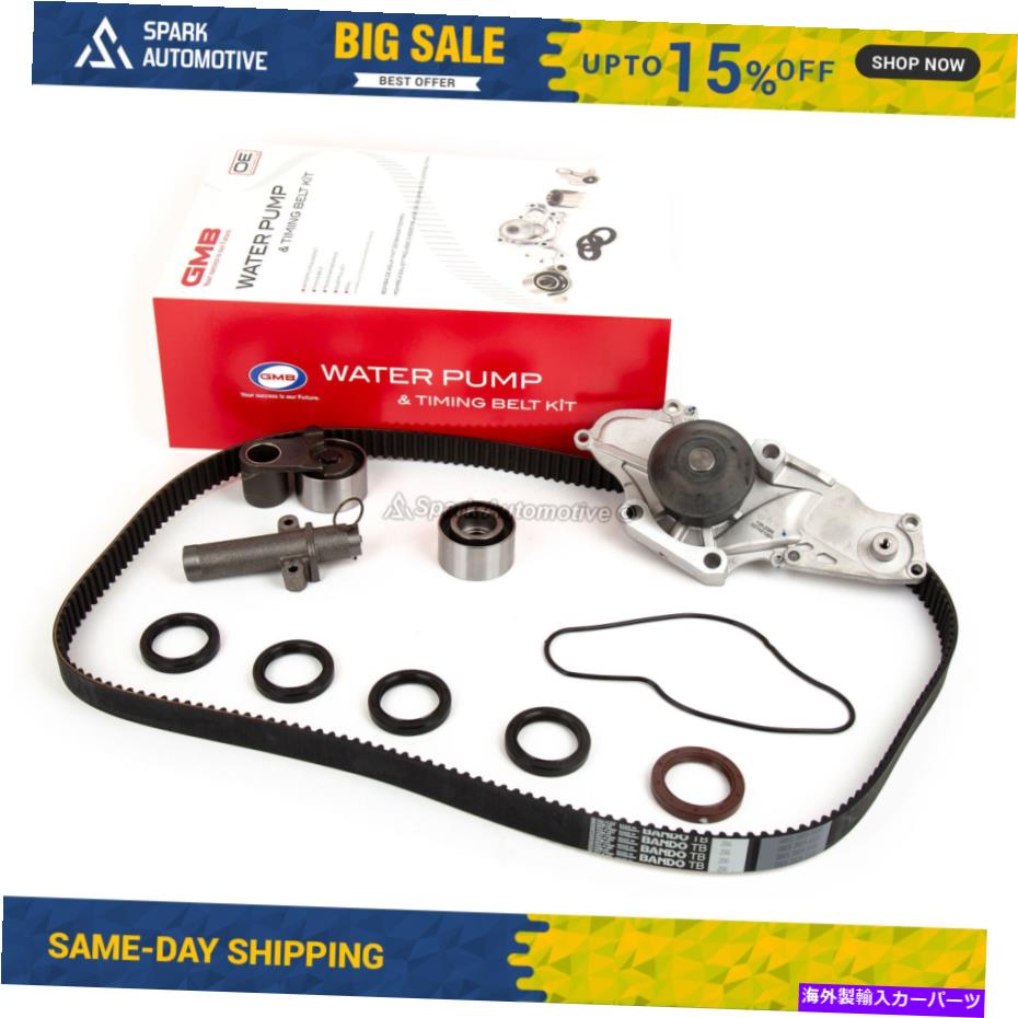 Water Pump GMBタイミングベルトキットウォーターポンプフィット00-04ホンダオデッセイパイロットアキュラJ32A J35A GMB Timing Belt Kit Water Pump Fit 00-04 Honda Odyssey Pilot Acura J32A J35A【並行輸入品】