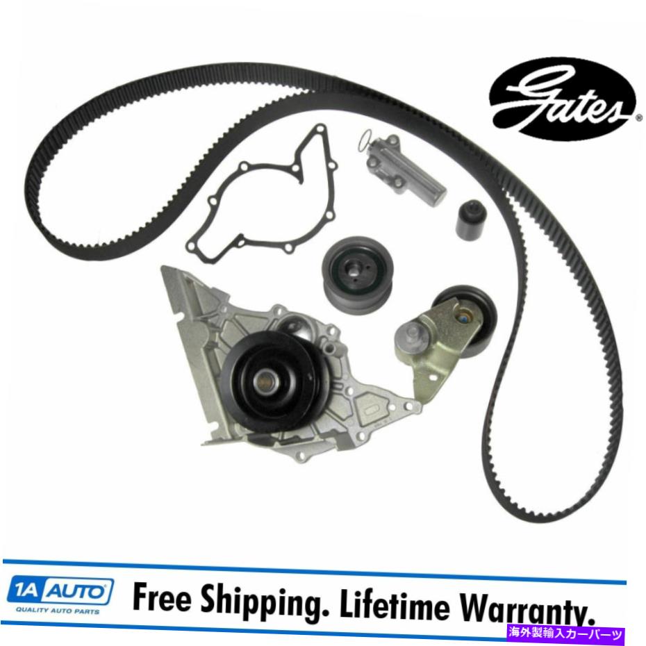Water Pump アウディA8 A6 S6 S8 RS6 V8 4.2L用のゲートタイミングベルトキット付きウォーターポンプセット GATES Timing Belt Kit w/ Water Pump Set For Audi A8 A6 S6 S8 RS6 V8 4.2L【並行輸入品】