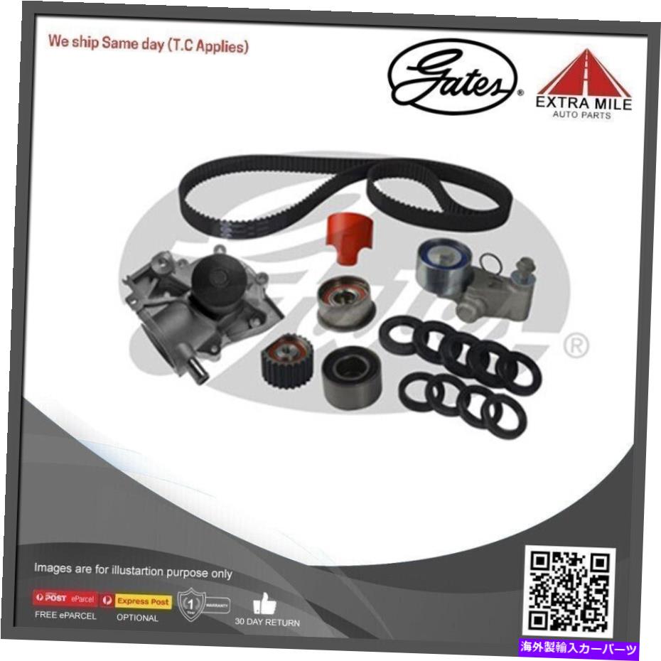 Water Pump Subaru Liberty 2.0L/2.5L -TCKHWPT304用ゲートウォーターポンプ＆タイミングベルトキット Gates Water Pump & Timing Belt Kit For Subaru Liberty 2.0L/2.5L -TCKHWPT304【並行輸入品】