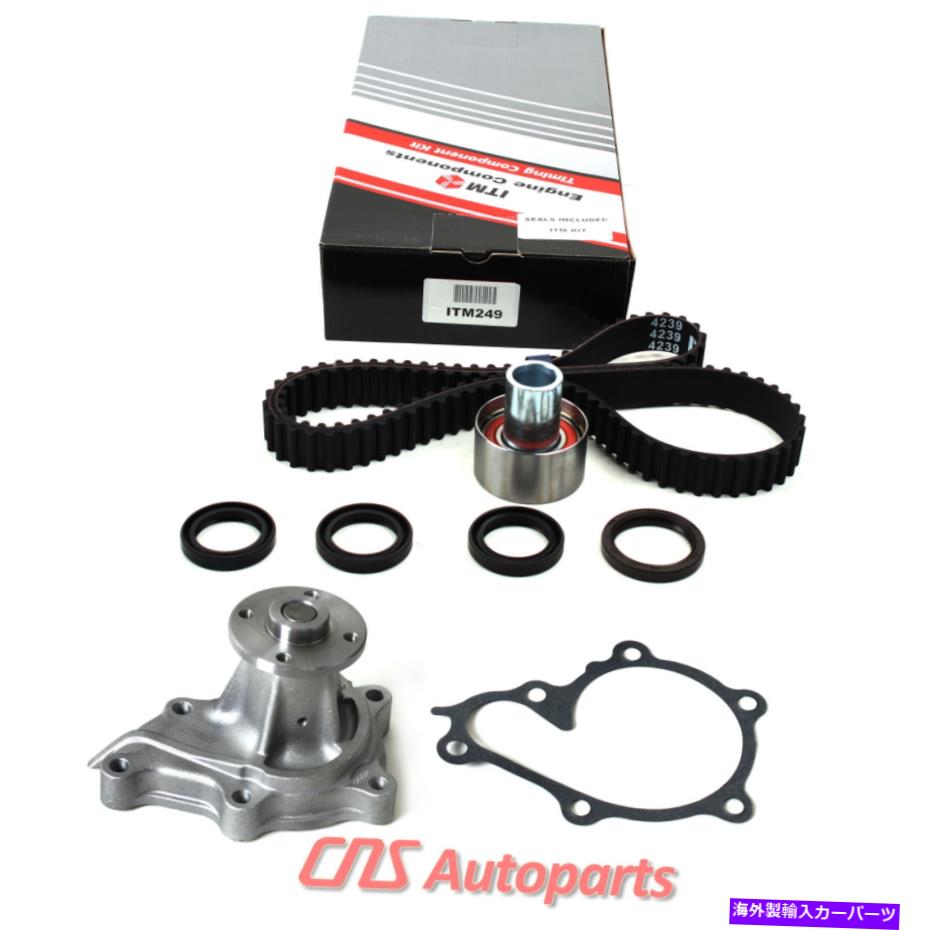 Water Pump タイミングベルトウォーターポンプキットフィット99-02日産クエストマーキュリーヴィラガー3.3L VG33E Timing Belt Water Pump Kit Fits 99-02 Nissan Quest Mercury Villager 3.3L VG33E【並行輸入品】