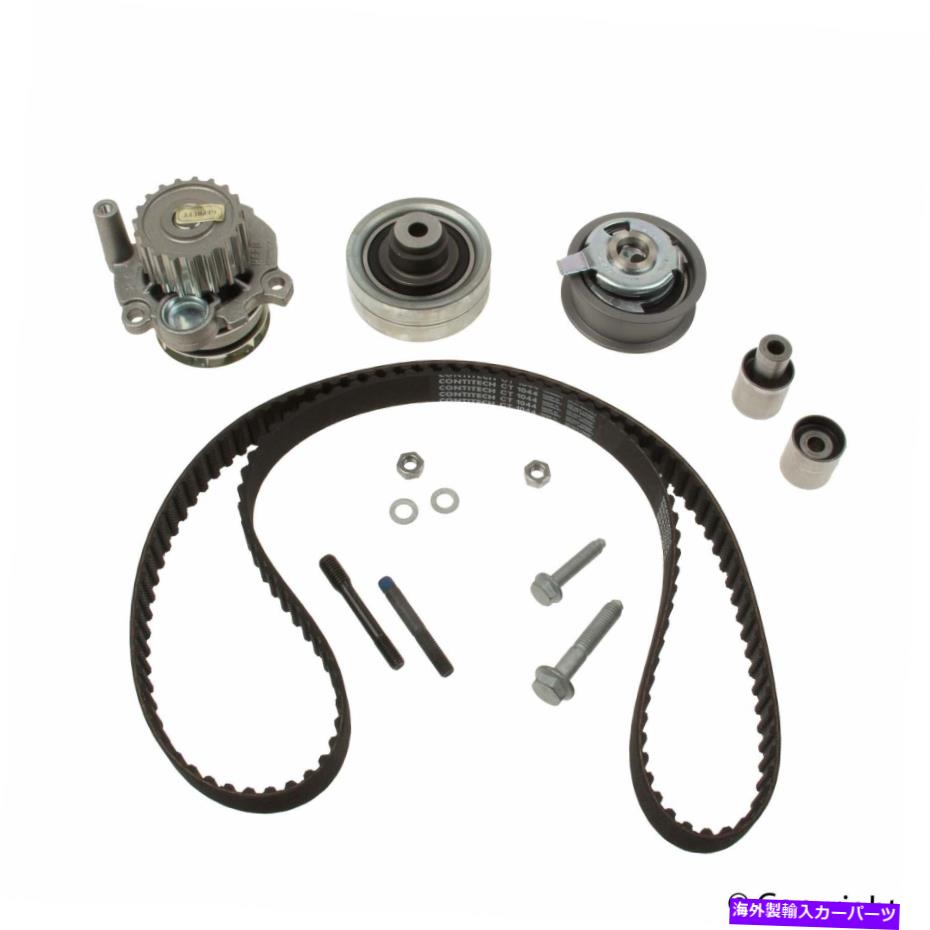Water Pump ゴルフ用のウォーターポンプ付きHEPUエンジンタイミングベルトキット、ジェッタ、カブトムシPK05491 Hepu Engine Timing Belt Kit with Water Pump for Golf, Jetta, Beetle PK05491【並行輸入品】