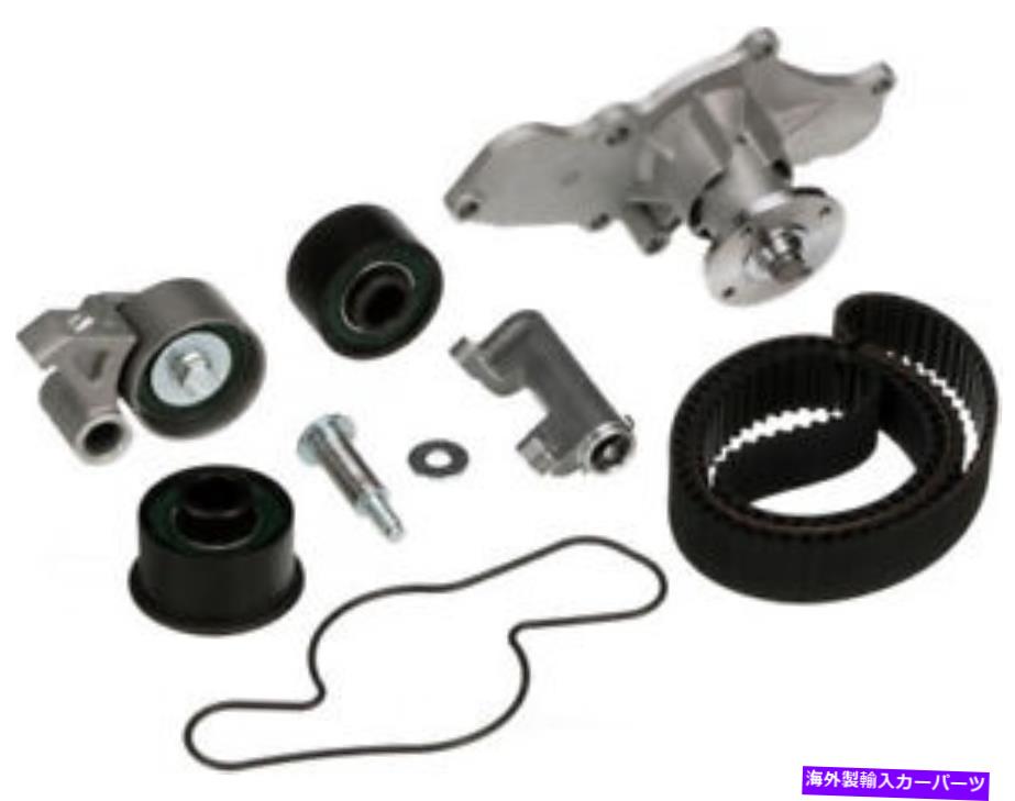 Water Pump ウォーターポンプゲートを備えたエンジンタイミングベルトキットTCKWP214 Engine Timing Belt Kit With Water Pump Gates TCKWP214【並行輸入品】