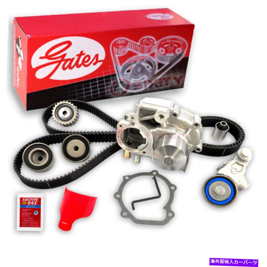 Water Pump ゲートTCKWP328Cウォーターポンプ付きエンジンタイミングベルトキット Gates TCKWP328C Engine Timing Belt Kit With Water Pump【並行輸入品】