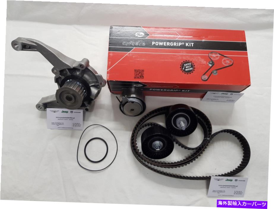 Water Pump ジープリバティ2.8L CRD 2002-2007のタイミングベルトキットとウォーターポンプ Timing Belt Kit and Water Pump for Jeep Liberty 2.8L CRD 2002-2007【並行輸入品】