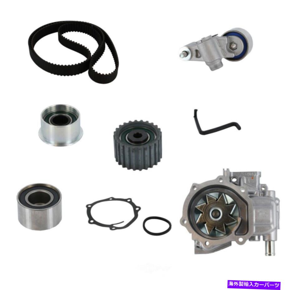 Water Pump ウォーターポンプと自然CRP TB304LK4を備えたエンジンタイミングベルトキット Engine Timing Belt Kit with Water Pump-Natural CRP TB304LK4【並行輸入品】