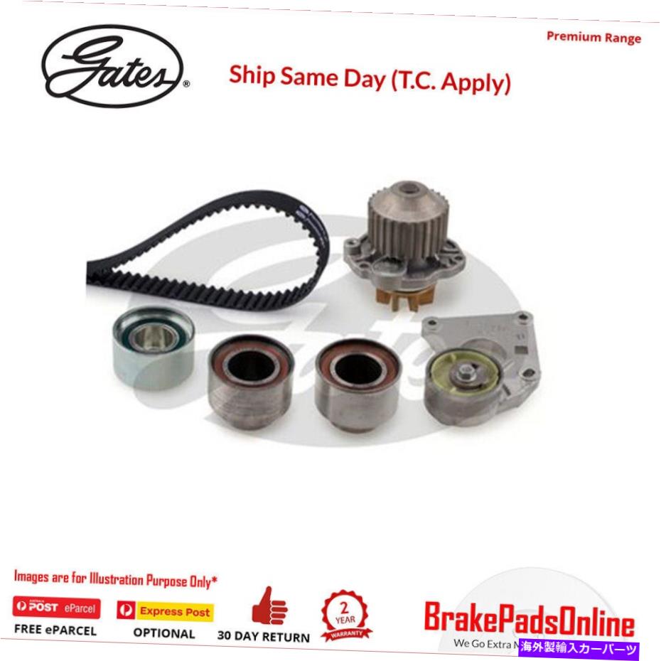 Water Pump プジョー407 XFV ES9A TCKWP1596B用のウォーターポンプ付きタイミングキット Timing Kit With Water Pump for Peugeot 407 XFV ES9A TCKWP1596B【並行輸入品】