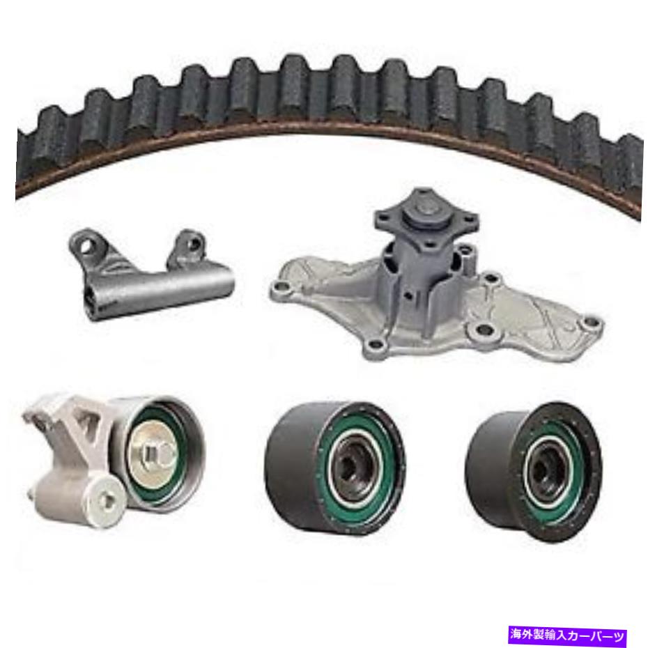 Water Pump 1992年から1994年のマツダMX-3 1.8L V6エンジンタイミングベルトキット付きウォーターポンプDayco For 1992-1994 Mazda MX-3 1.8L V6 Engine Timing Belt Kit with Water Pump Dayco【並行輸入品】