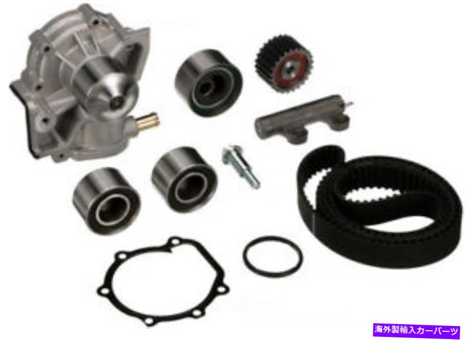 Water Pump ウォーターポンプゲートを備えたエンジンタイミングベルトキットTCKWP172A Engine Timing Belt Kit With Water Pump Gates TCKWP172A【並行輸入品】