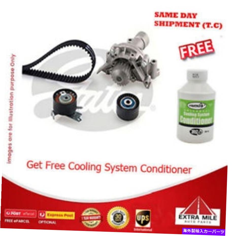 Water Pump シトロエンC5 RD6FYC EW7A TCKWP1605A用のウォーターポンプ付きタイミングキット Timing Kit With Water Pump for Citroen C5 RD6FYC EW7A TCKWP1605A【並行輸入品】