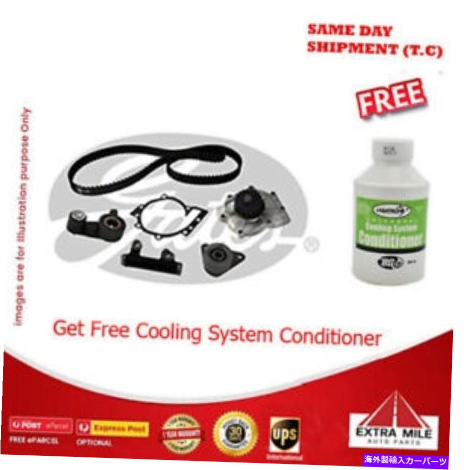 Water Pump ボルボC70 873 2.0コンバーチブル03/98-10/05 2.0L 132KW用タイミングキット＆ウォーターポンプ Timing Kit & Water Pump For VOLVO C70 873 2.0 Convertible 03/98-10/05 2.0L 132KW【並行輸入品】