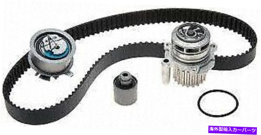 Water Pump ウォーターポンプ付きエンジンタイミングベルトキットACDELCOプロフェッショナル/ゴールドTCKWP333M Engine Timing Belt Kit With Water Pump ACDelco Professional/Gold TCKWP333M【並行輸入品】