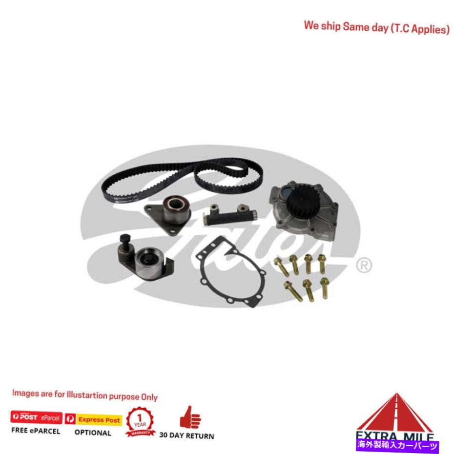 Water Pump ボルボ850 854 2.4セダン08/ 94-12/ 96 2.4L 106kW用のウォーターポンプ付きタイミングキット Timing Kit With Water Pump for Volvo 850 854 2.4 Sedan 08/ 94-12/ 96 2.4L 106KW【並行輸入品】