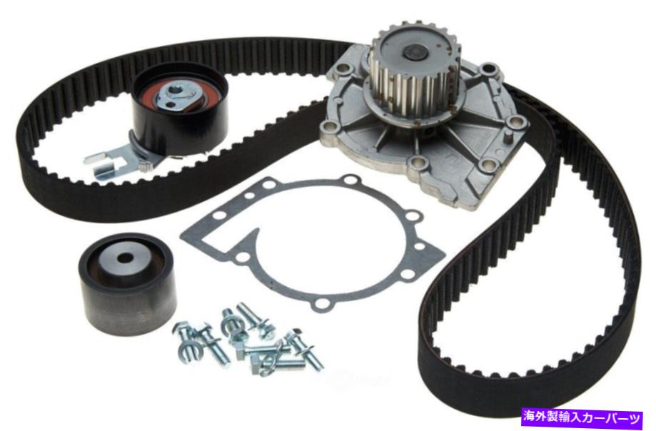 Water Pump ウォーターポンプガスACDELCO TCKWP319付きエンジンタイミングベルトキット Engine Timing Belt Kit with Water Pump-GAS ACDelco TCKWP319【並行輸入品】