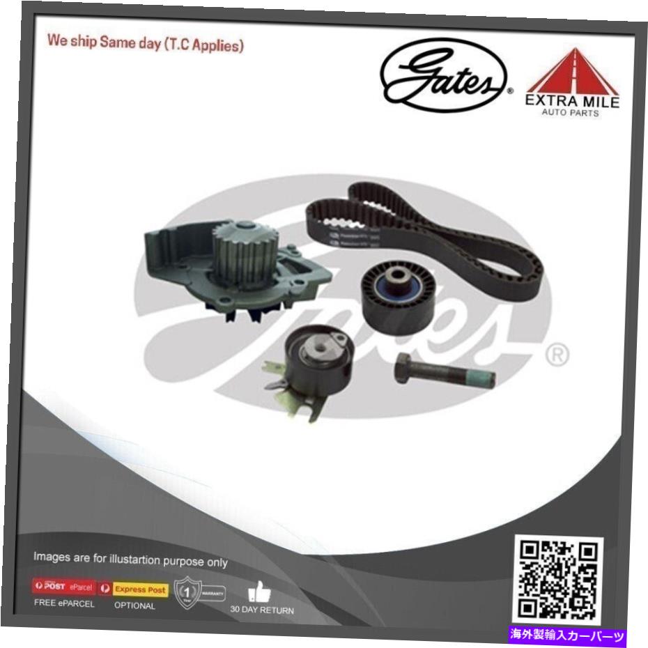 Water Pump Fiat Scudo 2.0L D RHK 270,272 -TCKWP1603用ゲイツウォーターポンプ＆タイミングベルトキット Gates Water Pump & Timing Belt Kit For Fiat Scudo 2.0L D RHK 270,272 -TCKWP1603【並行輸入品】