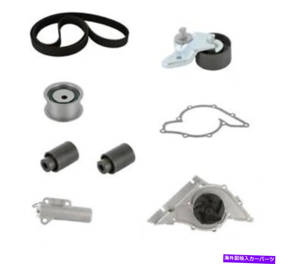 Water Pump Contitech製品TB297LK4エンジンタイミングベルトキット付きウォーターポンプ Contitech Products TB297LK4 Engine Timing Belt Kit with Water Pump【並行輸入品】