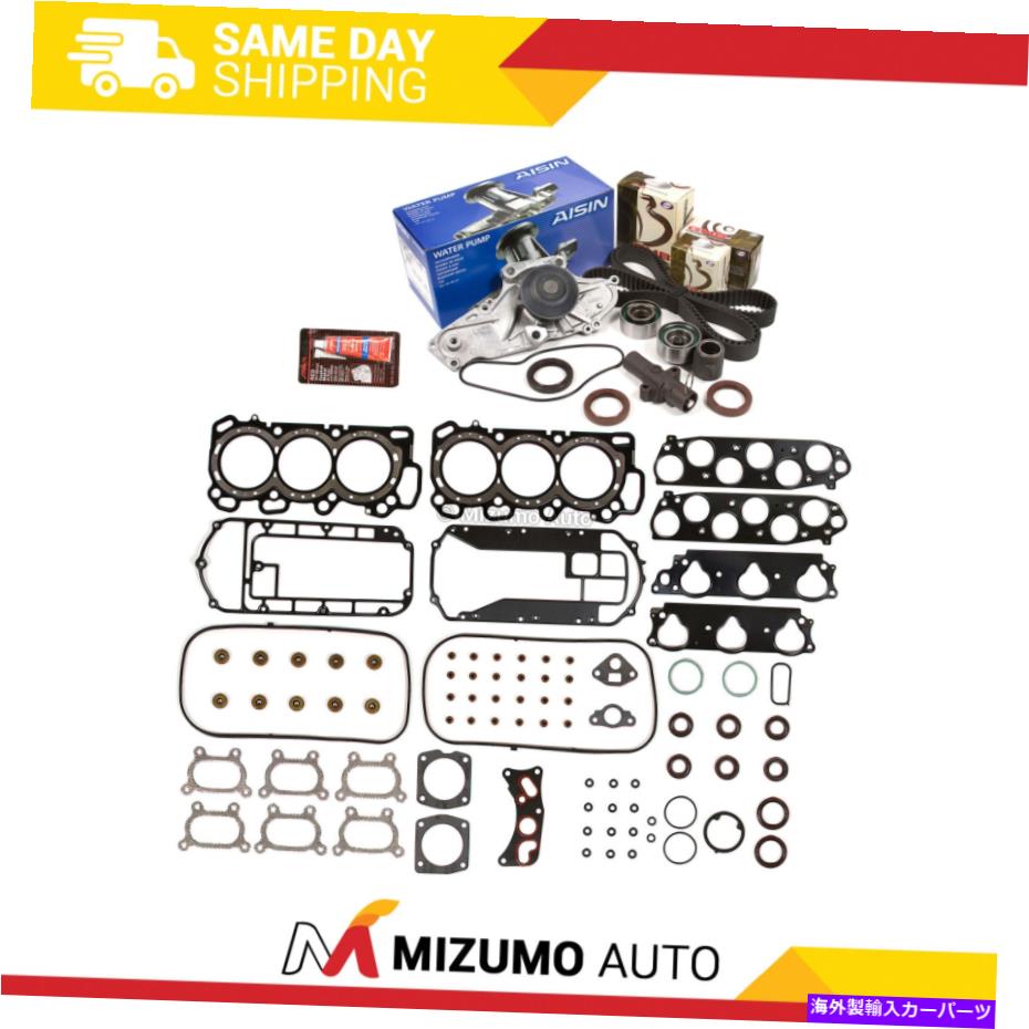 Water Pump ヘッドガスケットセットタイミングベルトキットアイシンウォーターポンプフィット03-08 ACURA HONDA J32A3 Head Gasket Set Timing Belt Kit AISIN Water Pump Fit 03-08 Acura Honda J32A3【並行輸入品】｜Us Custom Parts Shop USDM