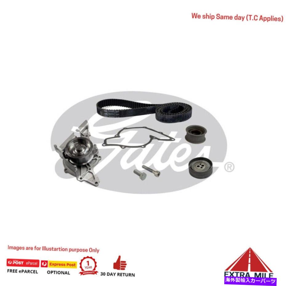 Water Pump アウディ80 8C2のタイミングキット +ウォーターポンプ、B4 2.8セダン08/92-03/94 2.8L 128KW Timing Kit + WATERPUMP For AUDI 80 8C2,B4 2.8 Sedan 08/92-03/94 2.8L 128KW【並行輸入品】