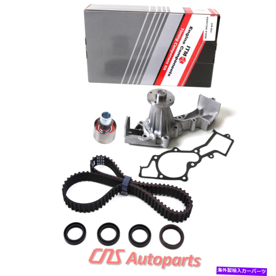 Water Pump タイミングベルトキット+シール+日産インフィニティ3.3L VG33E VG33erエンジン用ウォーターポンプ Timing Belt Kit+Seals+Water Pump for Nissan Infiniti 3.3L VG33E VG33ER Engine【並行輸入品】