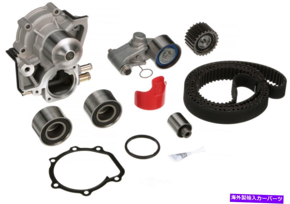Water Pump ウォーターポンプゲートを備えたエンジンタイミングベルトキットTCKWP328DN Engine Timing Belt Kit with Water Pump Gates TCKWP328DN【並行輸入品】