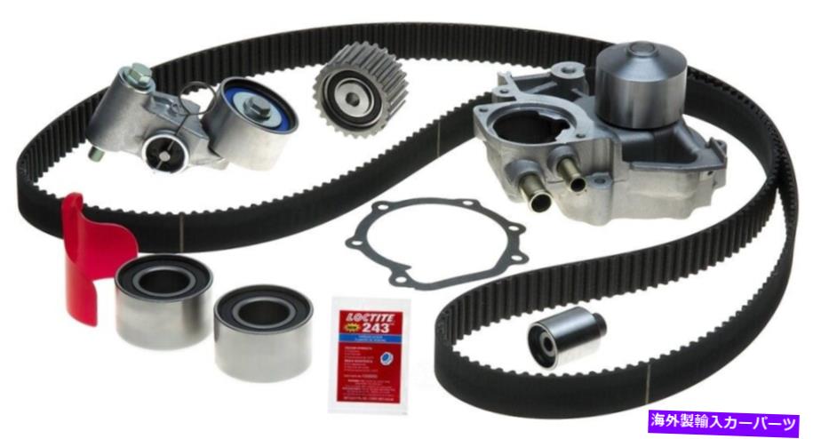 Water Pump ウォーターポンプ付きエンジンタイミングベルトキットフィット03-04スバルインプレッサ2.0l-H4 Engine Timing Belt Kit with Water Pump fits 03-04 Subaru Impreza 2.0L-H4【並行輸入品】