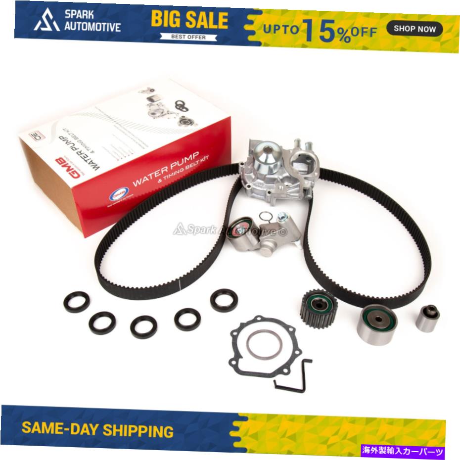 Water Pump GMBタイミングベルトキットウォーターポンプフィット04-09スバルバジャアウトバックインプレッサEJ25 DOHC GMB Timing Belt Kit Water Pump Fit 04-09 Subaru Baja Outback Impreza EJ25 DOHC【並行輸入品】